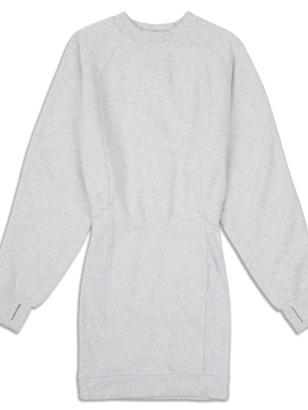 Lululemon Scuba Dress Size 0 Heathered Core Ultra Light Grey